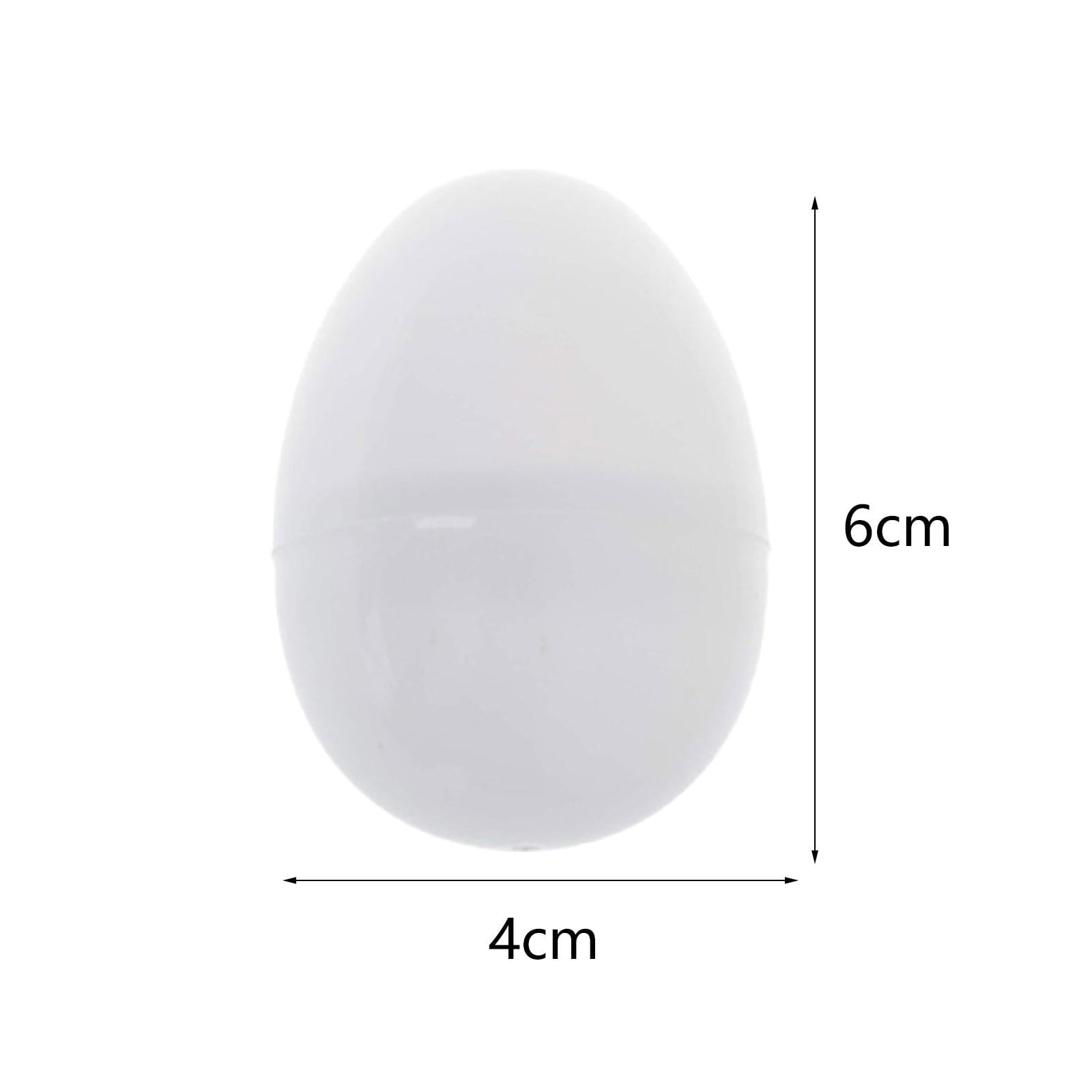 Abbraccia DIY Painting Eggs Fillable Easter Eggs Detachable Creative White Easter Eggs Easter Decorations for Holidays Dorm 50pcs