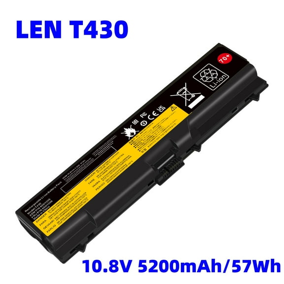 T430 Battery For Lenovo ThinkPad T430I T530 T530I W530 W530L L430 L430L 42T4702 42T4795 11.1V 49Wh 6-Cell