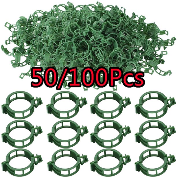 Plant Clips for Climbing Plants, Elbourn 100pcs Plant Climbing Wall