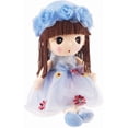 thumbnail image 2 of Kawaii relleno suave flor niña peluche muñeca niñas regalo, 18 pulgadas (azul) Sailing  Electrónica, 2 of 5