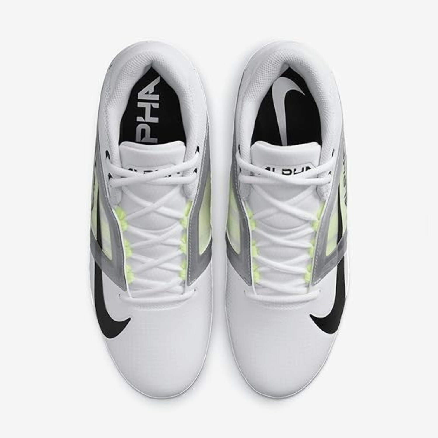 Nike Men's Alpha Menace 4 Pro Football Cleats White photo 4
