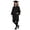 Black, variant on High School Graduation Gown and Cap With Tassel And Gown Graduation Dress Male And Female Graduate Foreign Gown Outfit Sets Clothes Sets