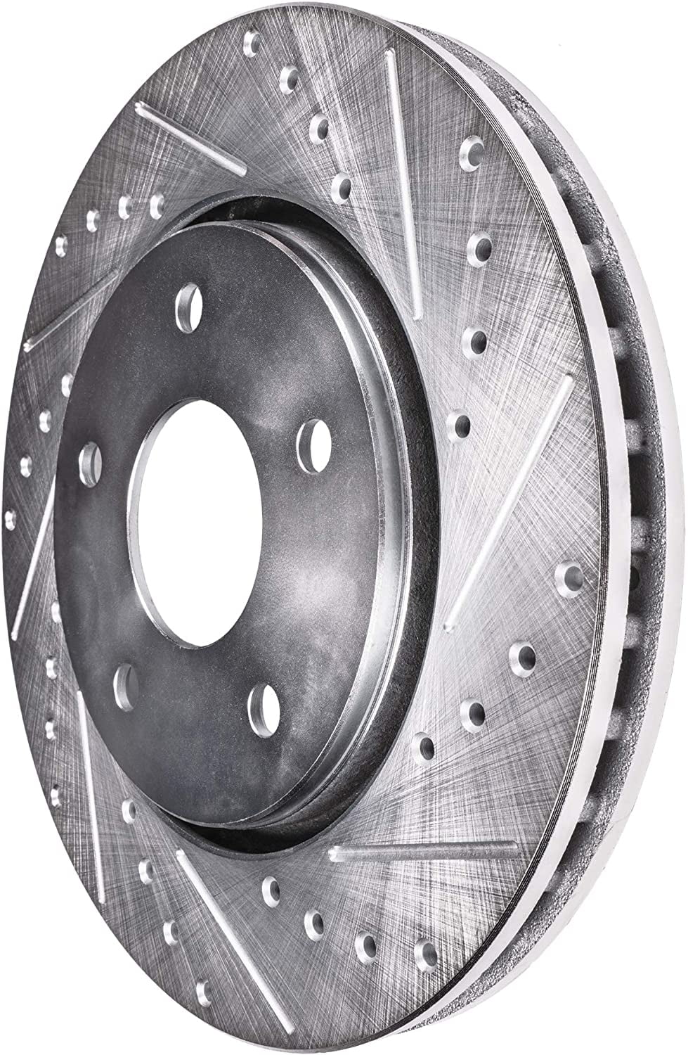 Detroit Axle - 13" (330mm) Front Drilled Brake Rotors Replacement for Mercedes-Benz ML320 ML350 ML450 ML500 R320 R350 R500