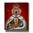 thumbnail image 1 of Epic Graffiti 'Dachshund Queen' by Fab Funky, Canvas Wall Art, 26"x30", 1 of 3