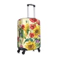 thumbnail image 3 of Haiem Sunflower Cornflower Poppy Luggage Cover Printed Suitcase Covers for Luggage Elastic Washable Suitcase Protector Fits 18-32 Inch Luggage-Small, 3 of 9
