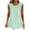 Mint Green, variant on lcziwo Women Summer Cotton Linen Tshirt Tops Trendy Vintage Casual Loose Fit Tunic Tee Lady Sleeveless Plus Size Crewneck Blouse,Green,L