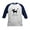 Navy/White, variant on CafePress - Halloween Spooky Season Baseball Jersey - Kids Cotton Baseball Jersey, 3/4 Sleeve Shirt