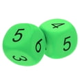 thumbnail image 3 of Miangastore 2pcs Large Eva Foam Dice For Kids Playing Dice For Classroom Games Party Activities And Learning Sessions Soft Oversized Dice For Teaching Use, 3 of 9