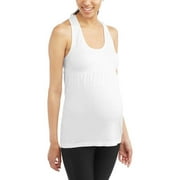 Maternity Labor of Love Racerback Empire Waist Tank With Textured Top - Available in Plus Sizes