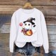 thumbnail image 4 of Heisall Womens Sweatshirts Round Neck Long Sleeve Autumn Winter Casual Pullover Halloween Print Tops, 4 of 4