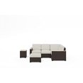 thumbnail image 2 of Homestyles 6800-49-T 3-Piece Sectional Set, 3PC 4 Seat, Brown, 2 of 5