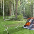 thumbnail image 4 of Clearance! RHB-03A Portable Folding Camping Cot with Carrying Bag Army Green, 4 of 9