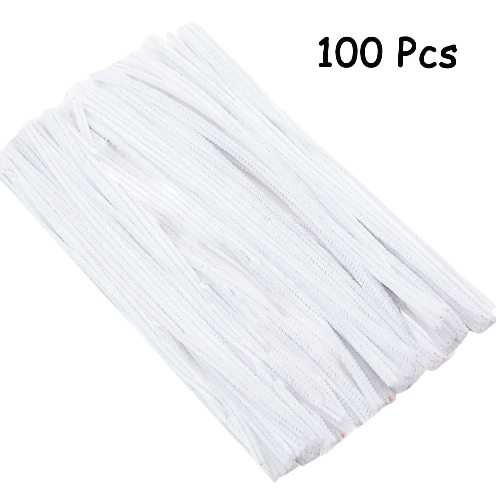 Hard Bristle Pipe Cleaners - Pack of 100 for Tobacco Pipes and Crafts