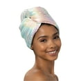 thumbnail image 6 of Kitsch Satin Wrapped Microfiber Hair Towel - Aura, 1 Count, 6 of 13