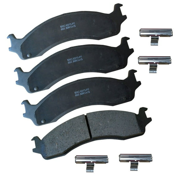 Bendix Brakes Disc Brake Pad Set Fits select: 1995-1997 FORD F250, 1995-2007 FORD ECONOLINE