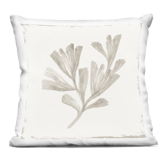 Stupell Industries Coral Reef Drift Decorative Printed Throw Pillow design by Lily K., 18 x 7 x 18