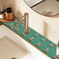 thumbnail image 2 of Yayeee Faucet Mat for Kitchen Sink 30" Diatomite Long Splash Guard Pad, Christmas Trees, 2 of 7