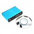 thumbnail image 1 of USB 6 Channel 5.1 / 7.1 Adapter Card; PC Surround External Sound Card PC Laptop Desktop Tablet Audio Optical Adapter Card, 1 of 8