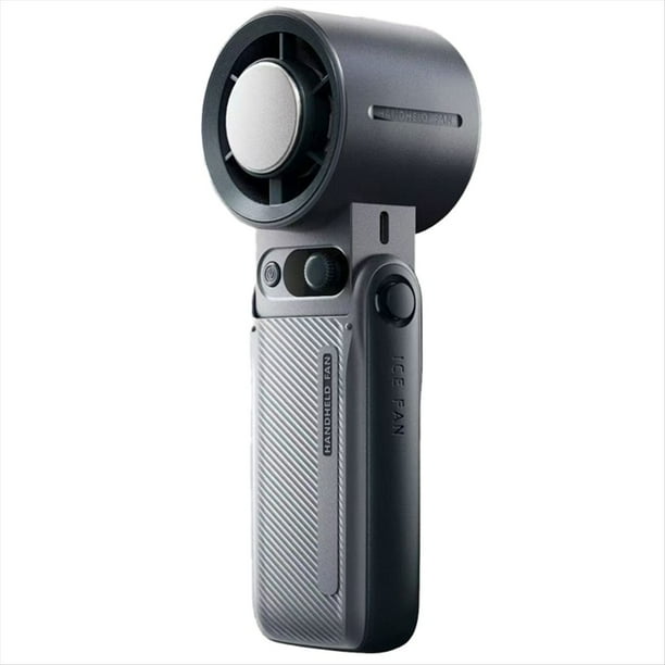 Mini Ventilador Portátil de Refrigeración de Mano, 199 Velocidades, Elegante Ventilador Manual Ajustable, Recargable por USB.