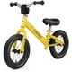 thumbnail image 1 of Costway Bicicleta de equilibrio para niños pequeños de 30 cm, sin pedales, con neumáticos de goma inflables, color amarillo, 1 of 4