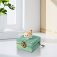 thumbnail image 5 of Msgweeeg 6 Year Old Toys Mini Animals Block Music Box Wooden Rotating Music Box Children's Toy Accessories Boys and Girls' Holiday Birthday Gifts Girls Birthday Gifts Age 8-10, 5 of 7