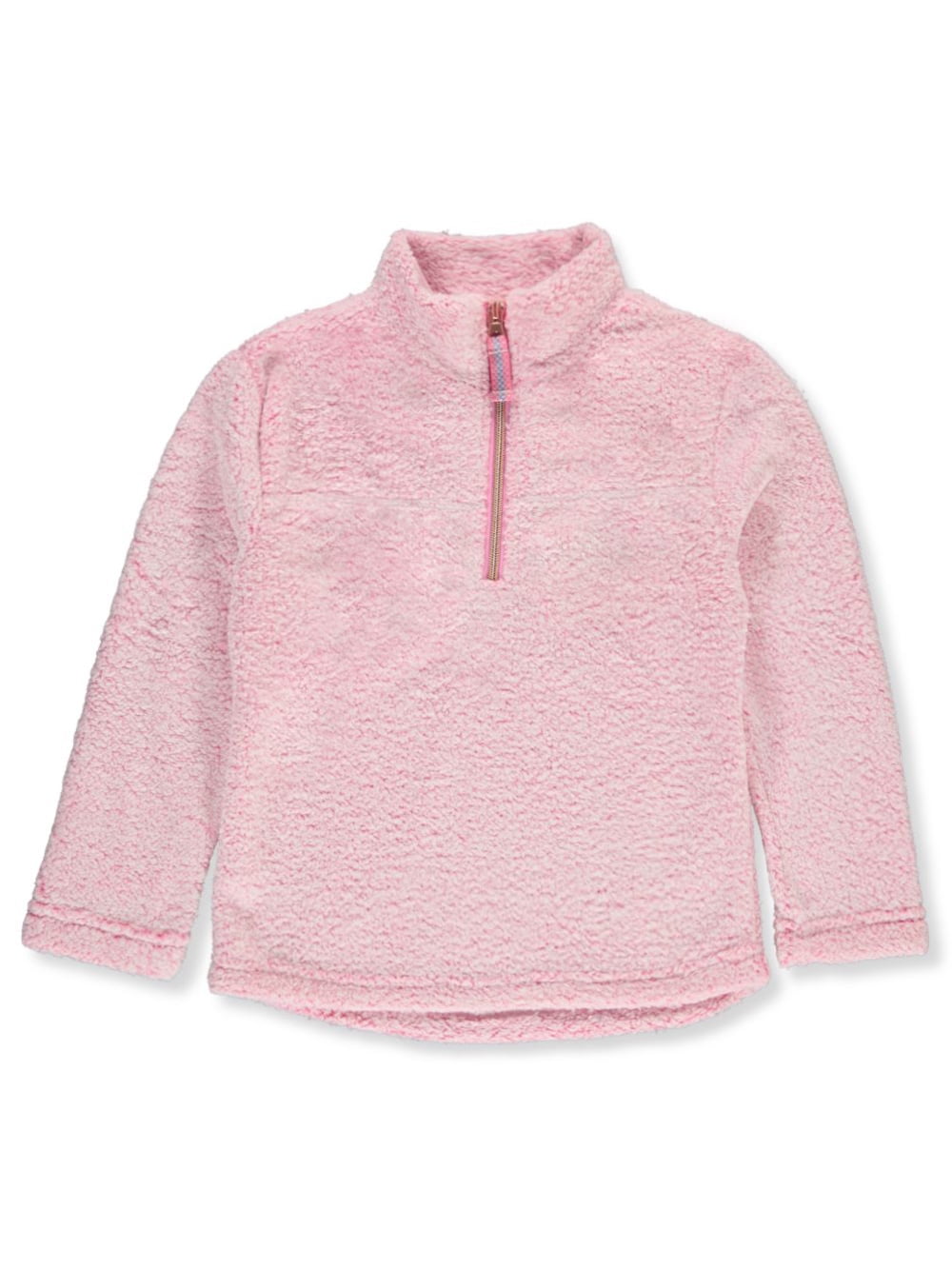 pink sherpa pullover walmart