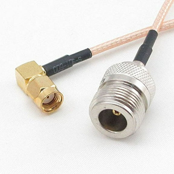 N female to RP-SMA male right RG316 50cm RF cable Quick USA Shipping