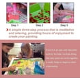 thumbnail image 5 of JM 12x16 pulgadas kit de pintura de diamantes tigre 5D DIY pintura diamante bordado arte mosaico producción hogar pared decoración JM, 5 of 5