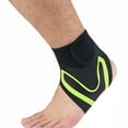 thumbnail image 3 of Unisex Ankle Support Brace Compression Breathable Sleeve Adjustable Wrap, 3 of 6