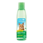 Angle View: Fresh Breath by TropiClean Oral Care Water Additive for Cats, 8oz - Made in USA