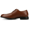 thumbnail image 2 of Vance Mens Barclay Comfort Plain Toe Flexible Oxford Dress Shoe, Widths Available, 2 of 8