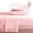 thumbnail image 2 of 4 Piece Beed Sheet Set, 400 Thread Count, 16" Deep Pocket, 100% egyptian Cotton, Best Bed Sheet for Home - Extra Soft & Luxury - Pink Solid,Full-XXL Size., 2 of 6