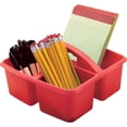 thumbnail image 3 of Teacher Created Resources Red Plastic Storage Caddy, Pack of 6, 3 of 6