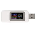 thumbnail image 3 of USB Tester, Intelligent LCD Display Durable Digital Ammeter, Memory Charging Fast Charge For Measure Voltage Measure Current, 3 of 8