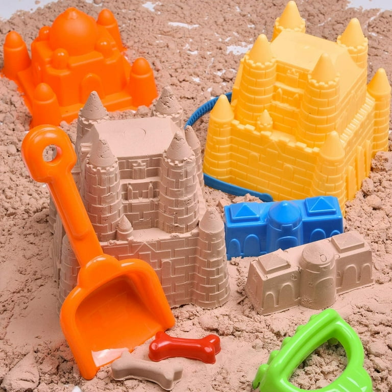 Hot Sale Summer Abs Plastic dino Baby Play sand tools with Funny Sand Mold  Set Dinosaur Skeleton Bones Beach Toy Kids Children