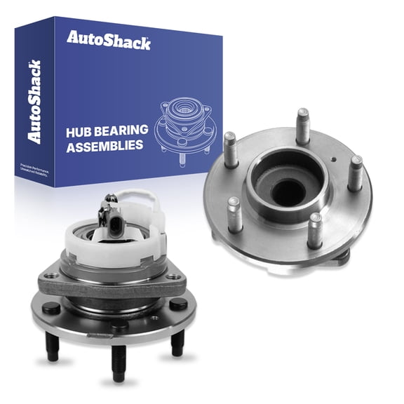 AutoShack Front or Rear Wheel Hub Bearing Assemblies Left & Right with ABS Replacement for 2005-2011 Cadillac STS 2003-2007 Cadillac CTS 2005 Saturn Relay 2005 Buick Terraza 2-PC Set