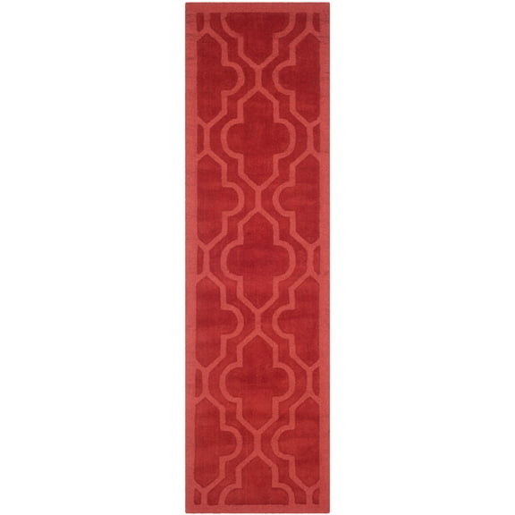 SAFAVIEH Impressions IM351A Handmade Rust Rug