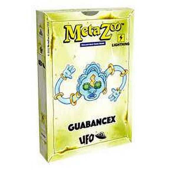 MetaZoo: Cryptid Nation TCG - UFO 1st Edition Lightning Theme Deck - Guabancex [Card Game, 2-6 Players]