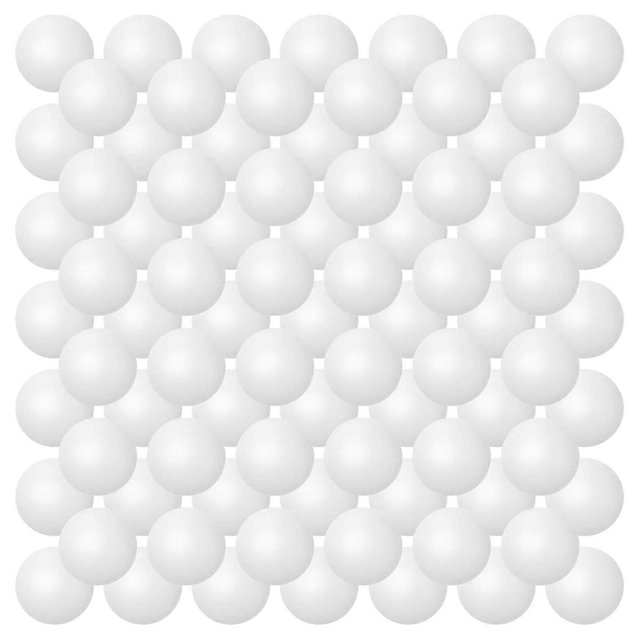 100pcs Pong Balls 40mm Beer Balls Bulk Washable Small Game Balls for Carnival Pool Games Decoration Pet Toys