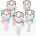 thumbnail image 2 of Big Dot of Happiness Buck or Doe - Hunting Gender Reveal Party Centerpiece Sticks - Table Toppers - Set of 15, 2 of 7
