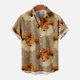 thumbnail image 2 of Camisas Navideñas Para Hombres Botones Casuales Playa Blusa de Manga Corta Con Estampado Sin Posicionamiento Odeerbi ODB195069, 2 of 5