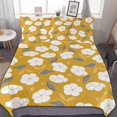 thumbnail image 1 of HAHDAXIA Flower Pattern Design Bedding Solid Comforter Set for All Seasons 3 Pieces(1 Comforter+2 Pillowcases) Soft Microfiber Bedding Set Twin(86"x70"), 1 of 7
