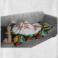 thumbnail image 6 of Feminist Soft Flannel Fleece Throw Blanket, Tropical Monstera Leaves and Parrots Themed Background and Girl Words, Cozy Plush for Indoor and Outdoor Use, 70" x 90", Multicolor, by Ambesonne, 6 of 6