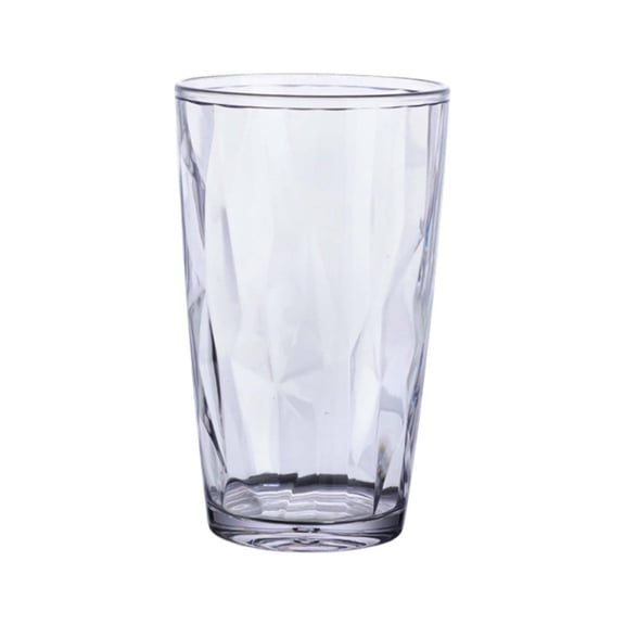 Glass Bottle High End Water Cup with Easter Pattern 500ml Tumbler for Living Room Dining Bar 2-Pack