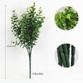 thumbnail image 2 of 8 Bundles Artificial Eucalyptus Artificial Grasses Fake Greenery Boxwood Stems Fake Plants and Greenery Springs for Farmhouse,Home,Garden,Office,Patio,Wedding and Indoor Outdoor(Eucalyptus), 2 of 6