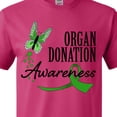 thumbnail image 4 of Inktastic Organ Donation Awareness- Butterfly Green Ribbon T-Shirt, 4 of 5