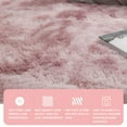 thumbnail image 5 of Rugs for Bedroom, Purple Rug, Fluffy Shaggy Soft Area Rug, Gray Non-Slip Indoor Floor Carpet for Living Room, Kids Baby Teen Dorm Home Decor Aesthetic, Nursery(63"x23.6"), 5 of 6