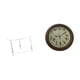 thumbnail image 5 of Elegante Mesa Auxiliar De Acrílico Con Diseño De Canto De Pájaros Y Reloj Redondo Resistente. Mesita De Noche Compacta Para Sala De Estar, Comedor O Decoración Del Hogar. Requiere Ensamblaje., 5 of 7