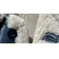 thumbnail image 6 of New Fashion Men's Winter Short Jacket Genuine Sheepskin Leather Shearling Coat for Male 100% Wool Liner Black Plus Large Size for Weight over 100kgs,Black ivory wool,48, 6 of 9