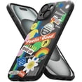 thumbnail image 1 of Funda iPhone 15 Plus Ringke Onyx Sticker Antihuellas y Antideslizante Tacto Agradable, 1 of 9